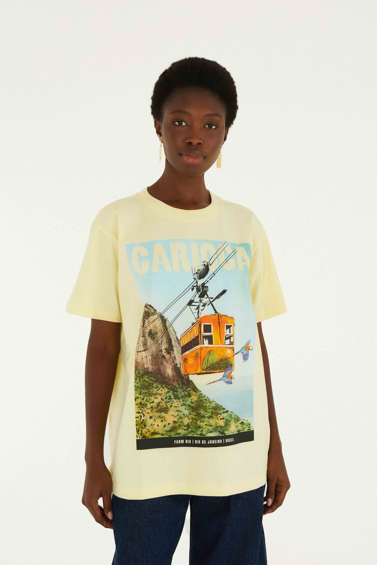 Bondinho Landscape Carioca Relaxed T-Shirt