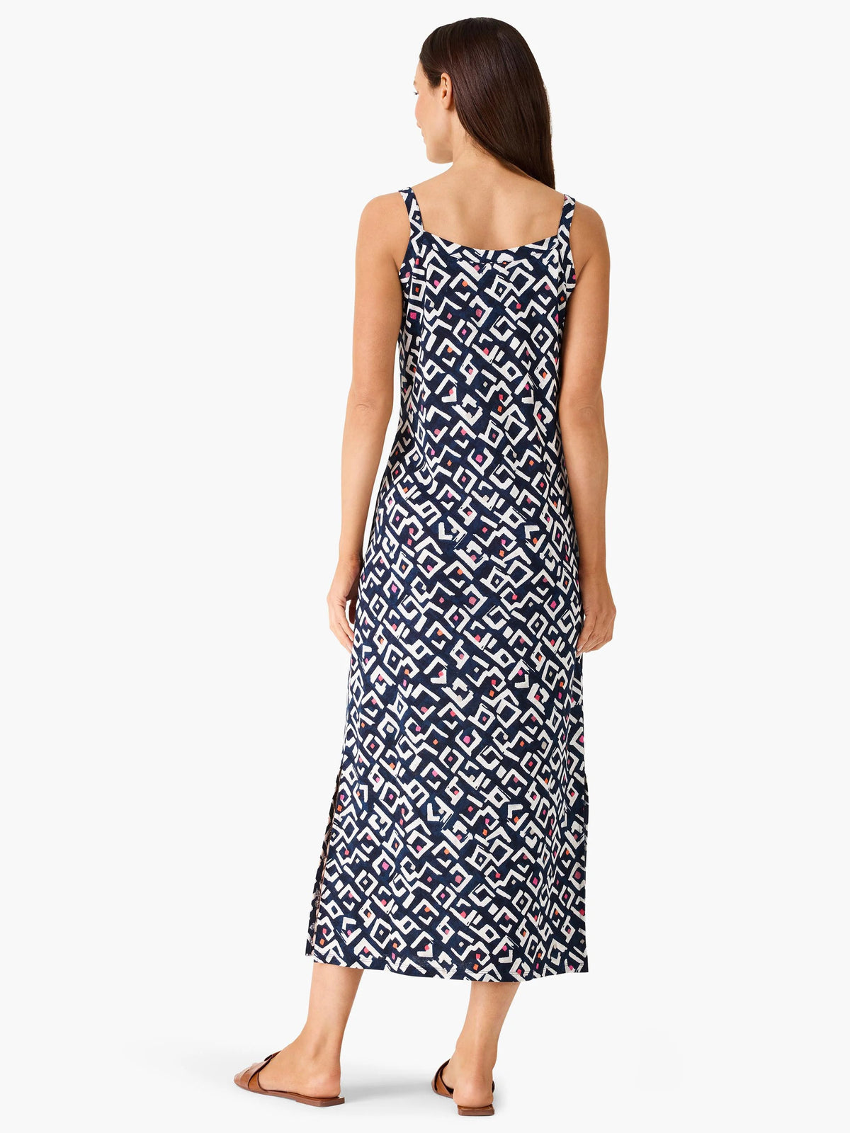 Indigo Angles Dress