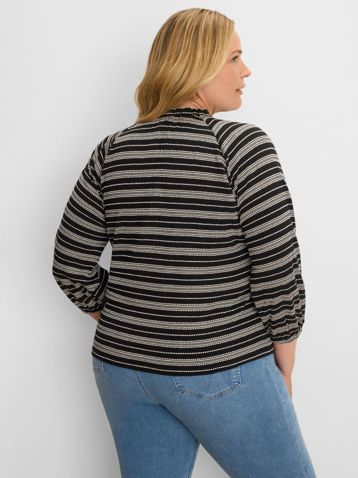 Dashing Stripe Knit Top