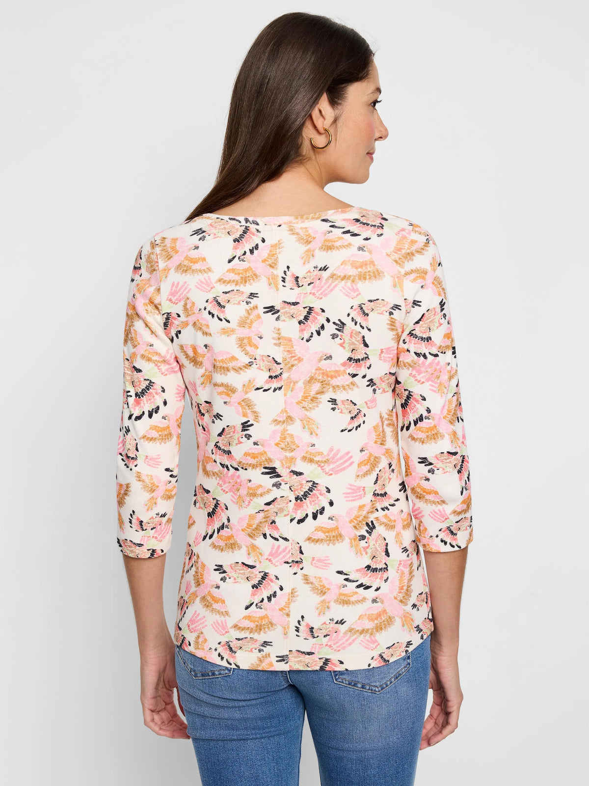 NZT In Flight 3/4 Sleeve Boat Tee