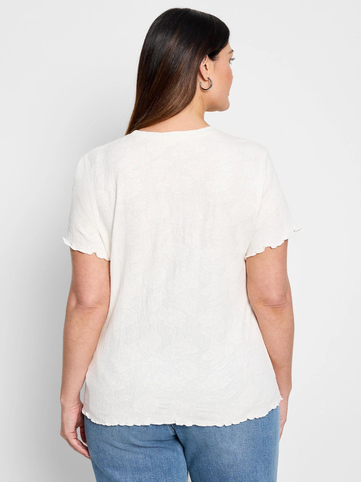 NZT Lace Knit T-Shirt