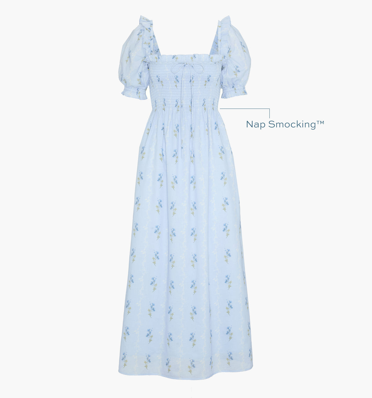 The Scarlett Nap Dress - Bluebell Waltz