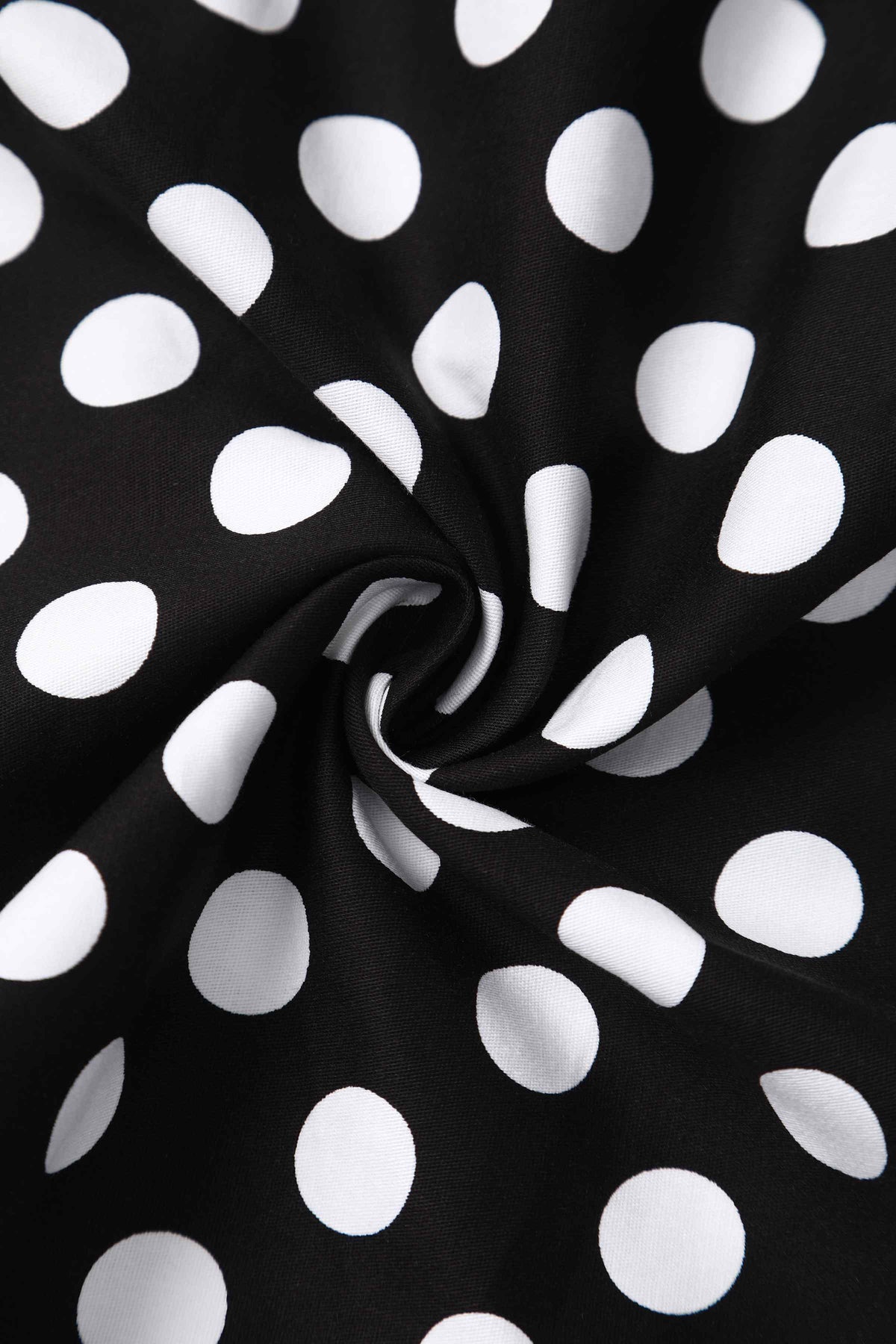 Lily Black Polka Dot Off Shoulder Dress