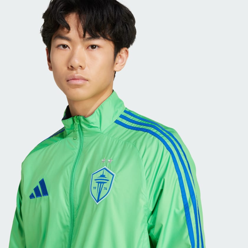 Men's adidas Seattle Sounders FC Reversible Anthem Jacket