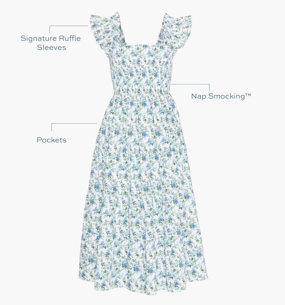 The Ellie Nap Dress - English Daisy