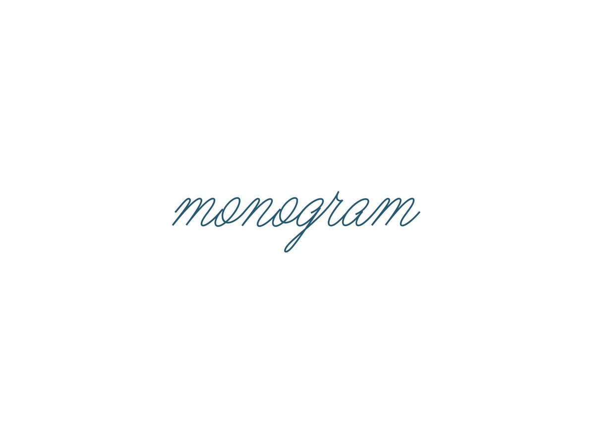 Ring Pillow Monogram Fee $50