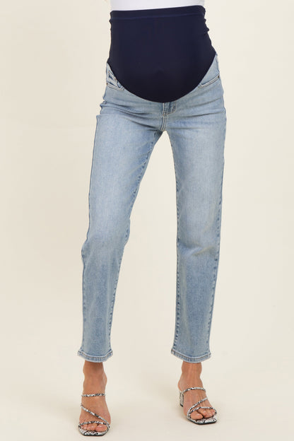Medium Maternity Straight Leg Jeans