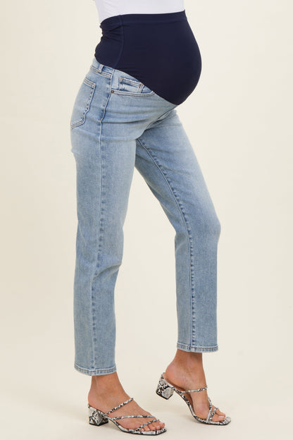 Medium Maternity Straight Leg Jeans