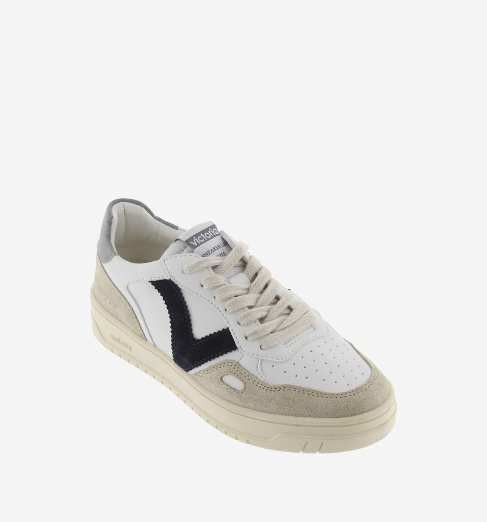 Victoria Seul Leather Effect Sneaker