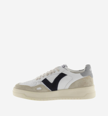 Victoria Seul Leather Effect Sneaker