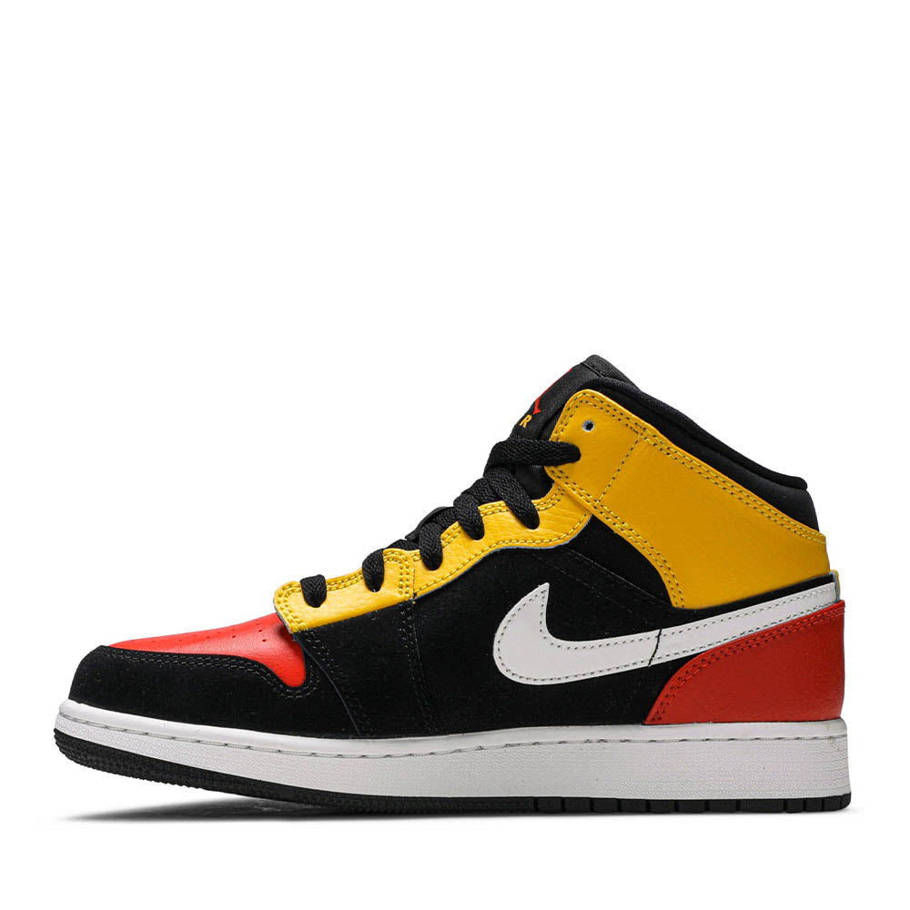 NIKE AIR JORDAN1 AMARILLO ORANGE MID