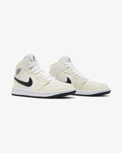 NIKE AIR JORDAN1 MID COCONUT MILK WMNS
