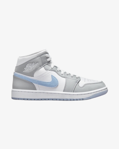 NIKE AIR JORDAN1 MID WMNS WHITE WOLF GREY 2021 / 2023