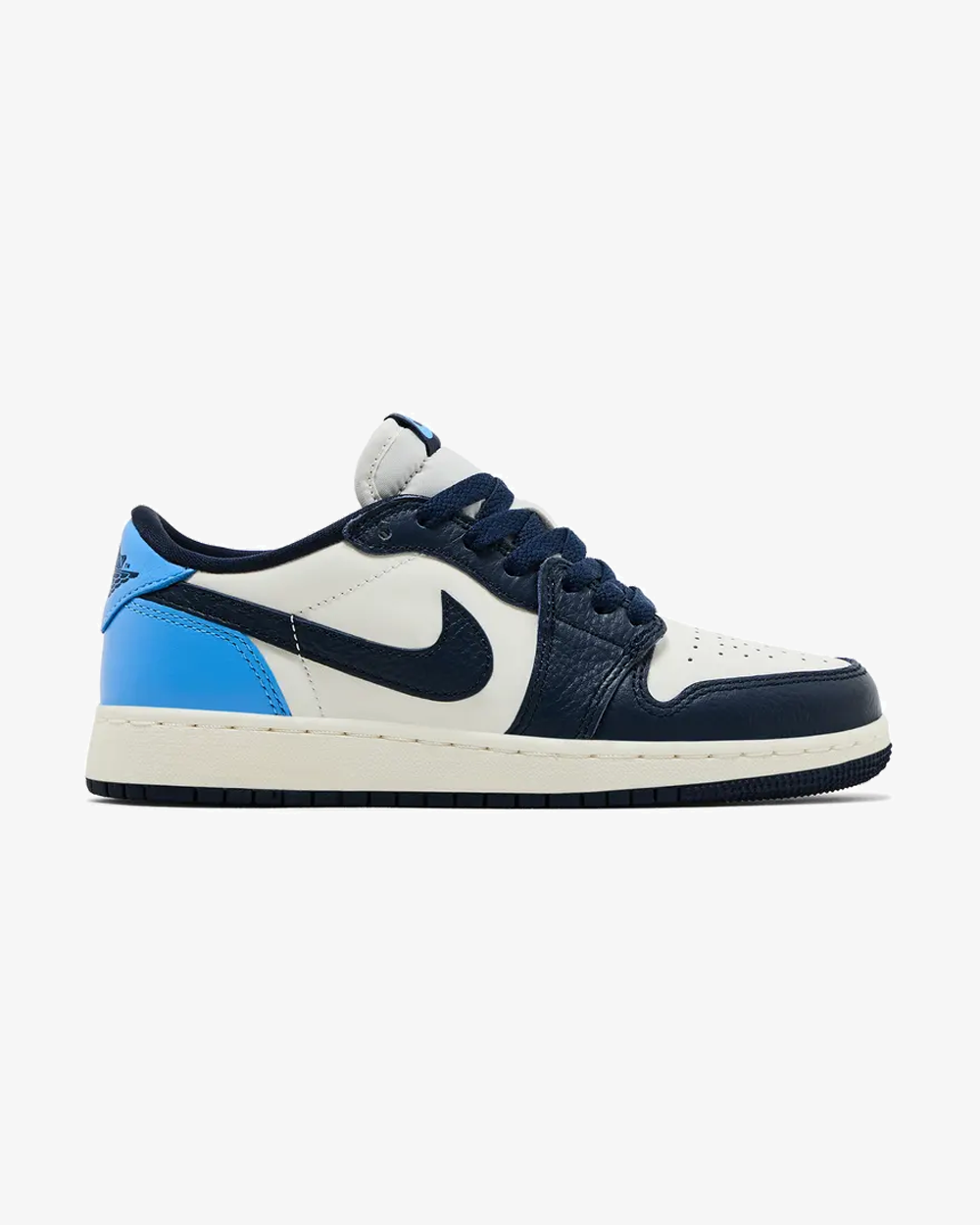 NIKE AIR JORDAN1 RETRO LOW OG GS OBSIDIAN UNC