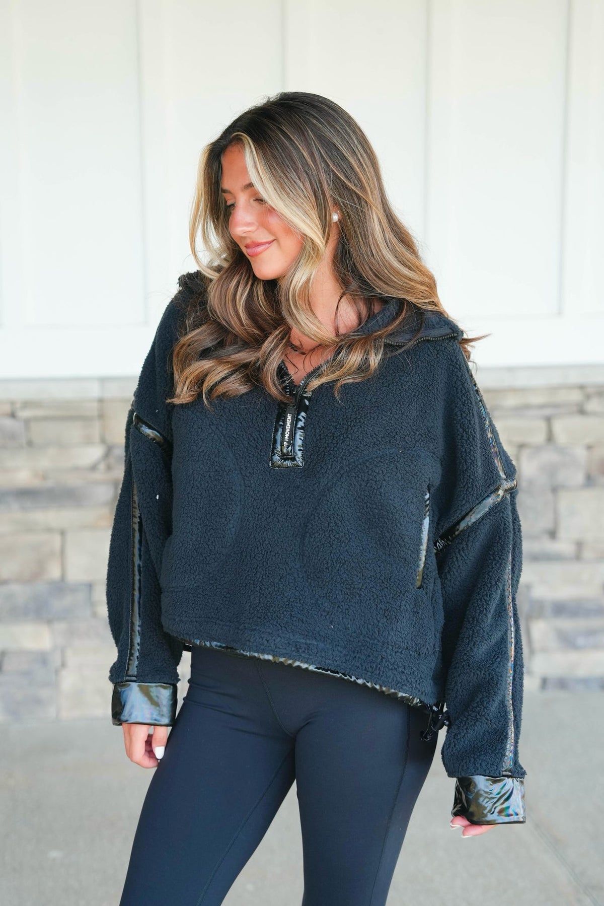FP Movement Mountain High Shine 1/2 Zip