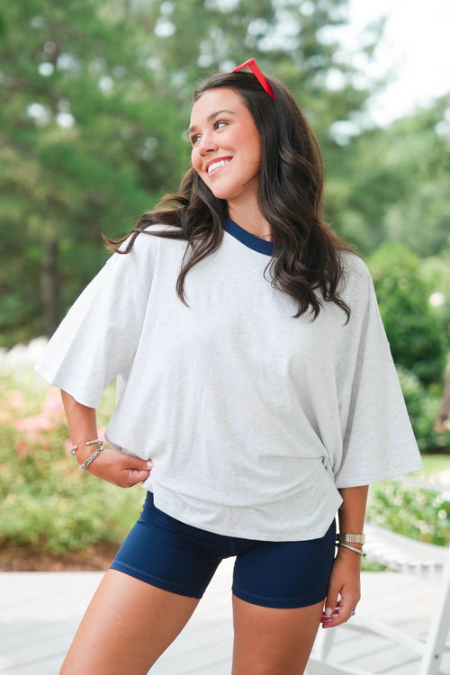 FP Movement Heather Colorblock Tackle Tee