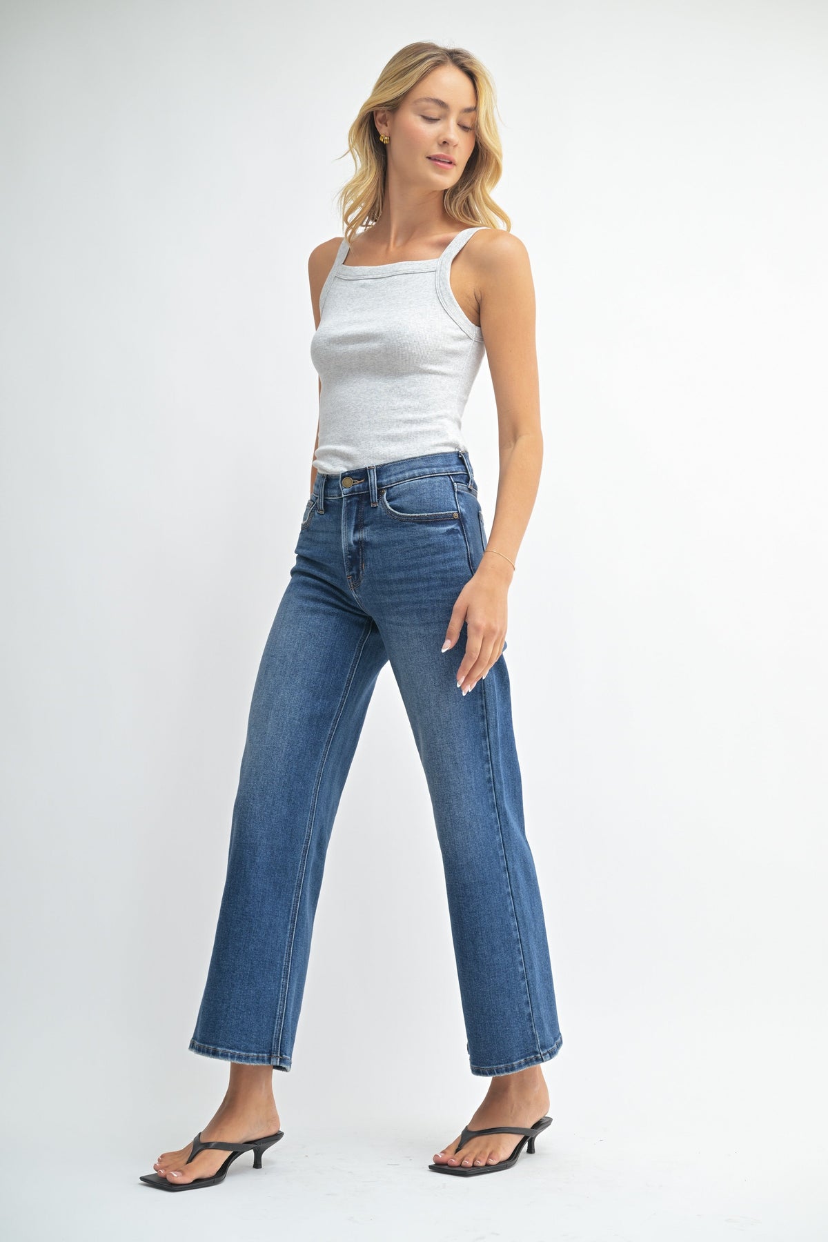 Just Black Denim Relaxed Vintage Straight Jean