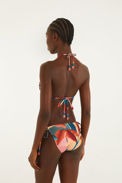 Atlantic Rain Forest Multicolored Tie Side Bikini