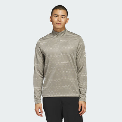 Men's adidas Core Printed Quarter Zip Pullover