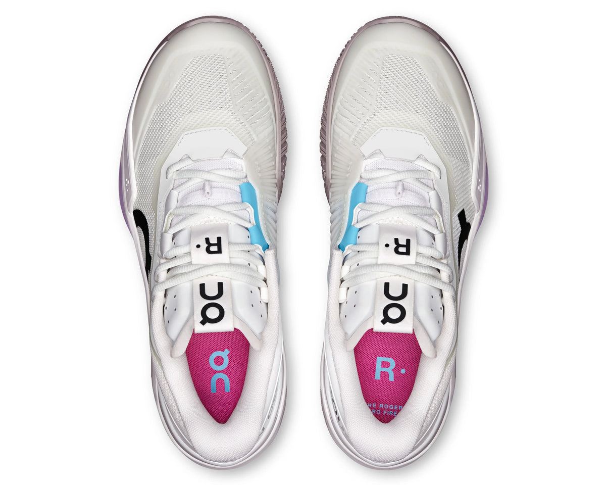 On The ROGER Pro Fire White Pink (Women's)