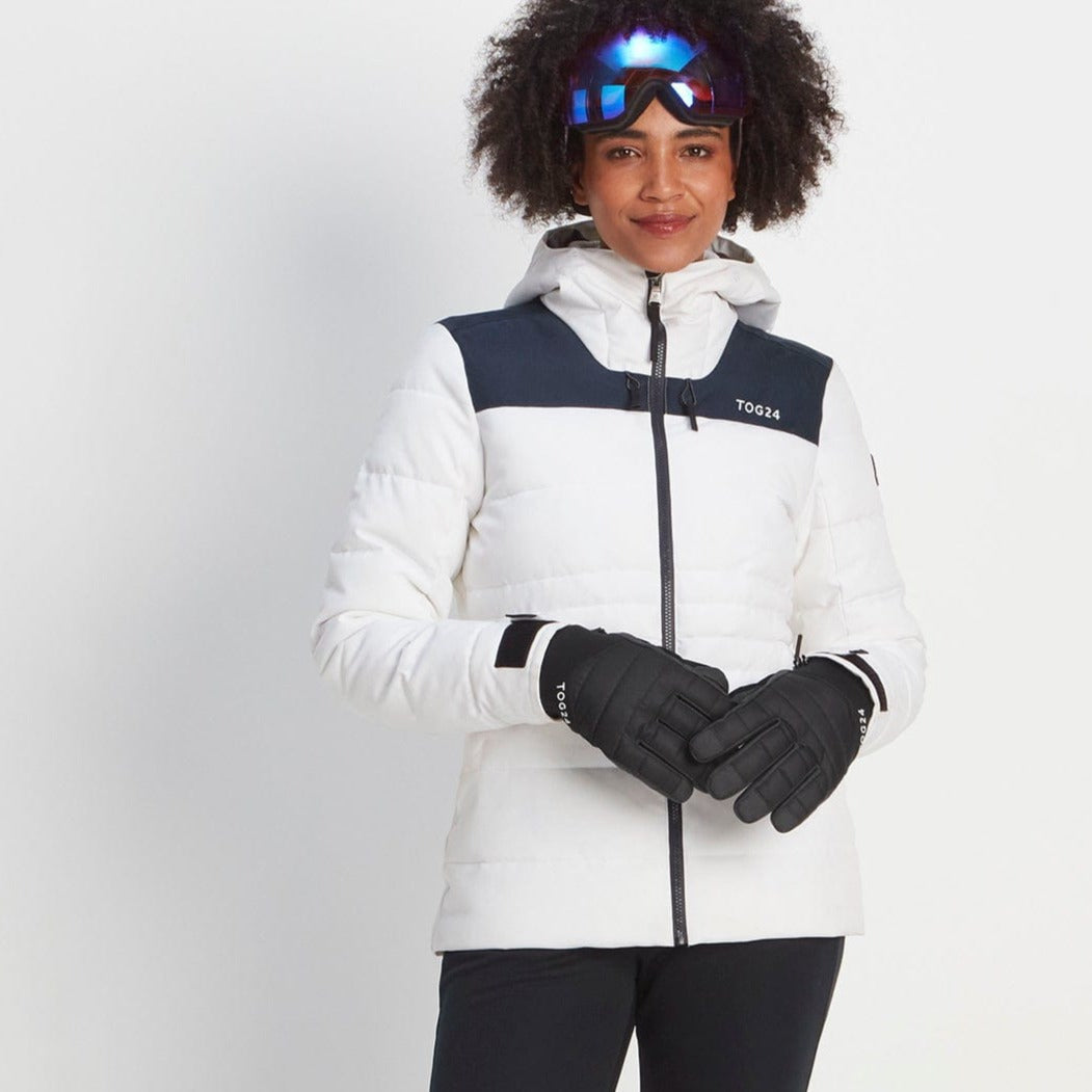 Adventure Waterproof Insulated Ski Gloves - Black