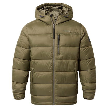Maloney Mens Wind Resistant Insulated Jacket - Khaki