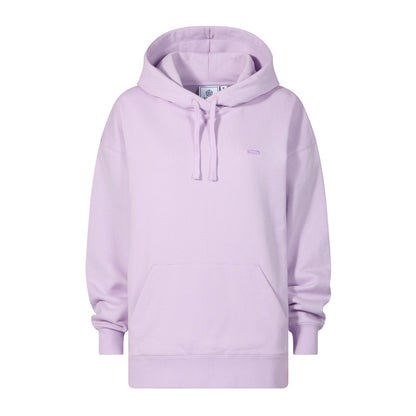 Meera Womens 100% Cotton Relaxed Fit Hoody - Lilac Blossom