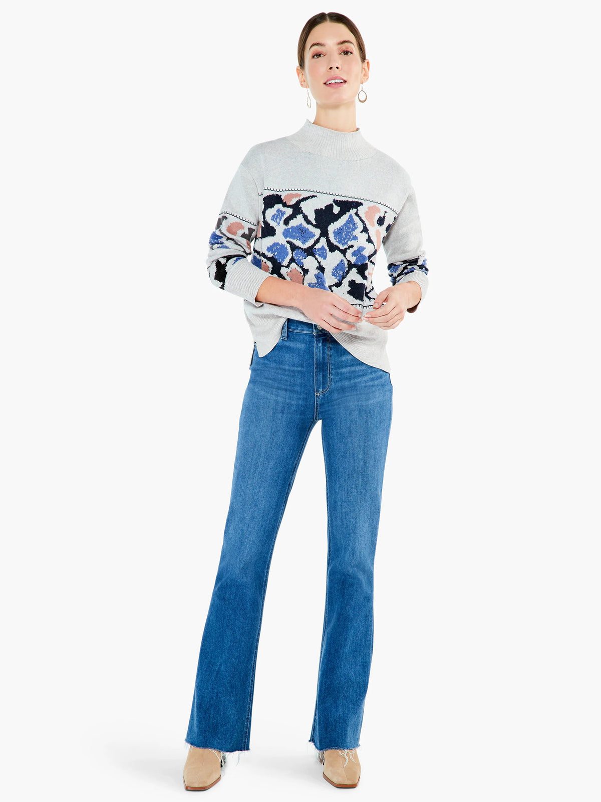 Paige Laurel High Rise With Raw Hem