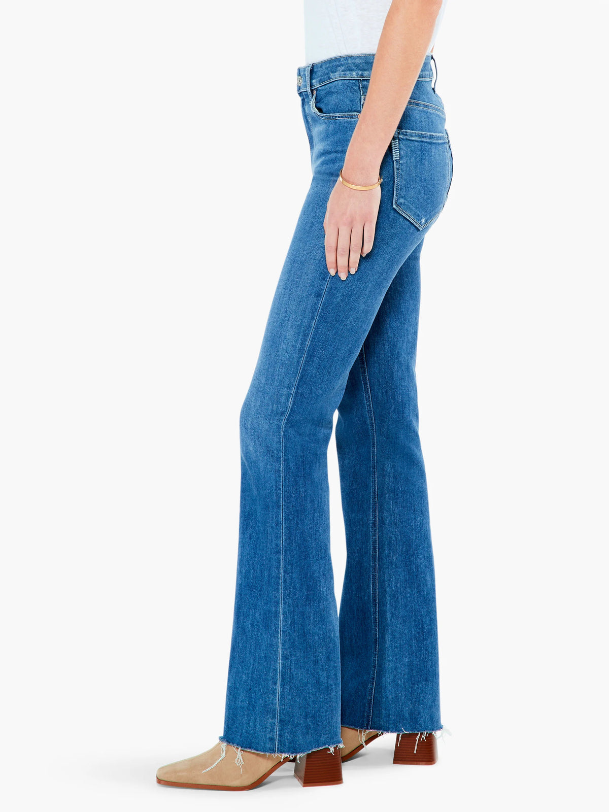 Paige Laurel High Rise With Raw Hem
