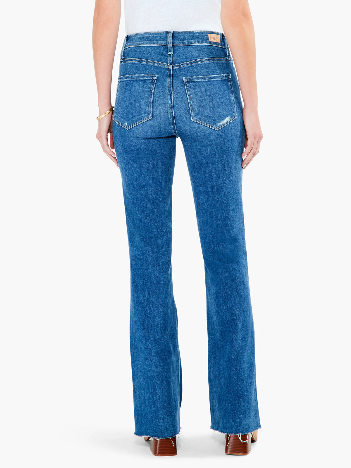 Paige Laurel High Rise With Raw Hem