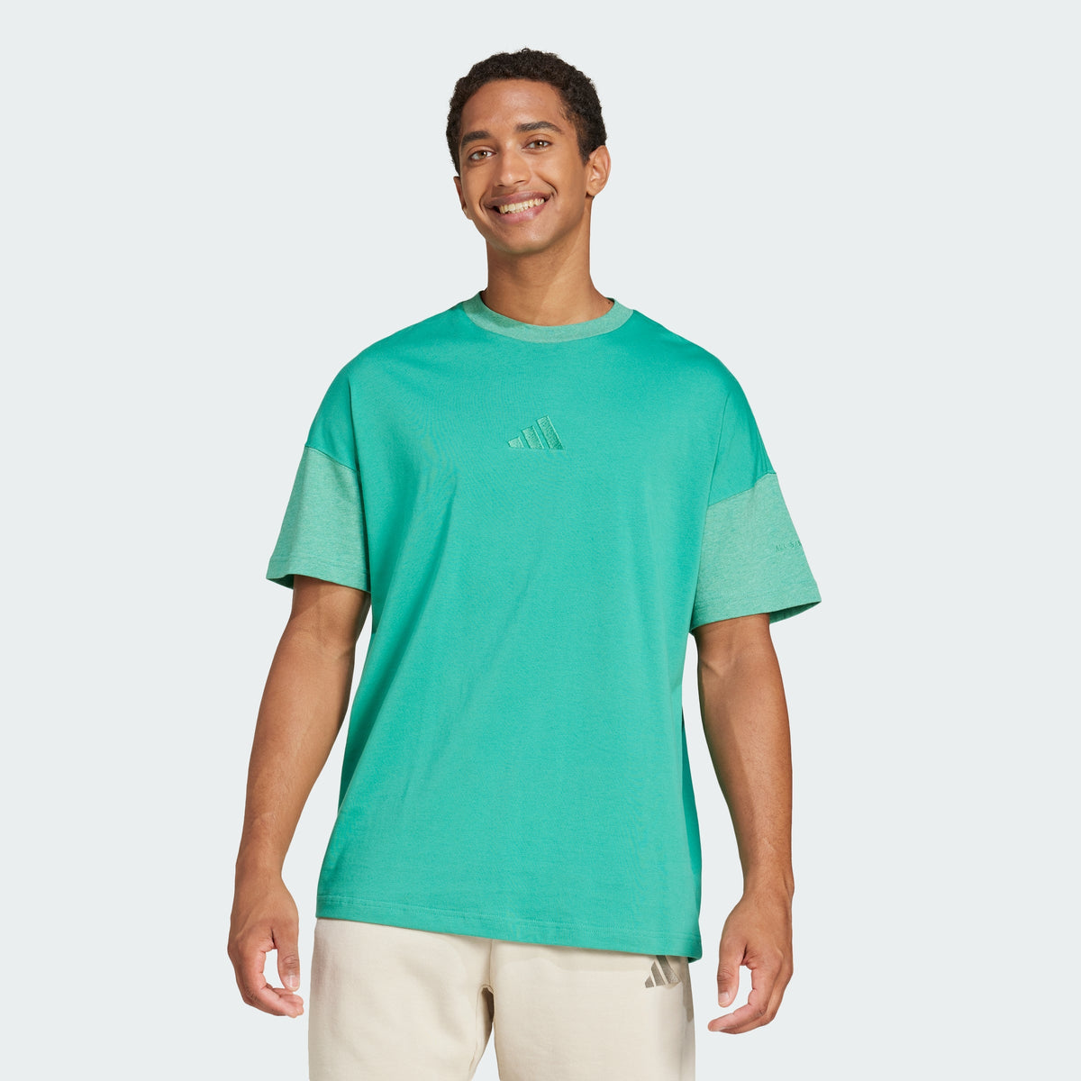 Men's adidas ALL SZN Colorblock Tee