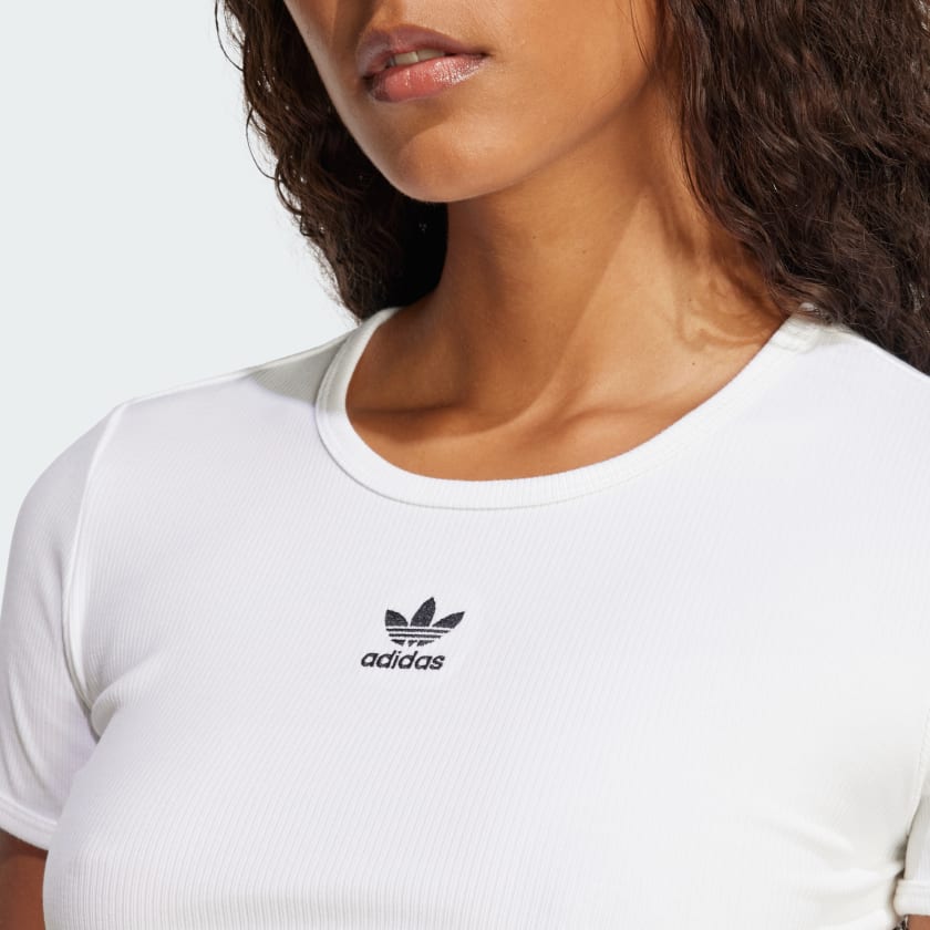 Women's adidas Essentials Ribbed Tee