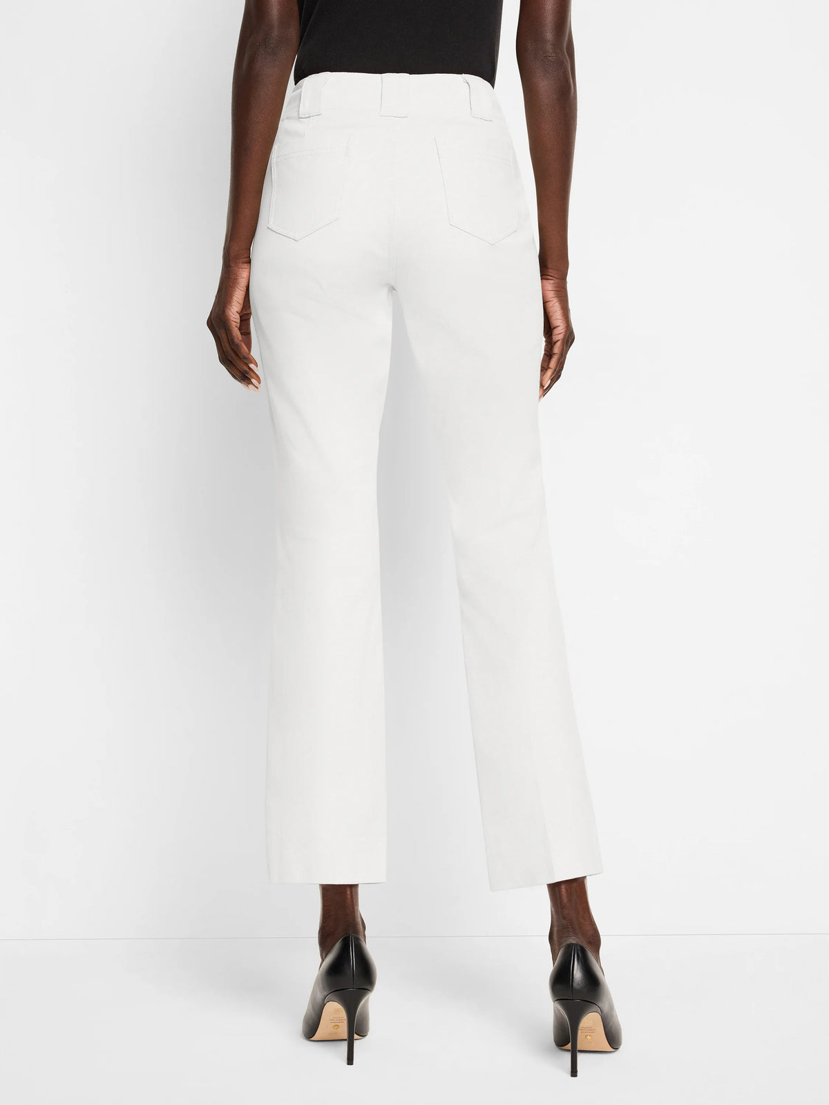 Plaza Demi Boot Cotton Bi-Stretch Ankle Pant
