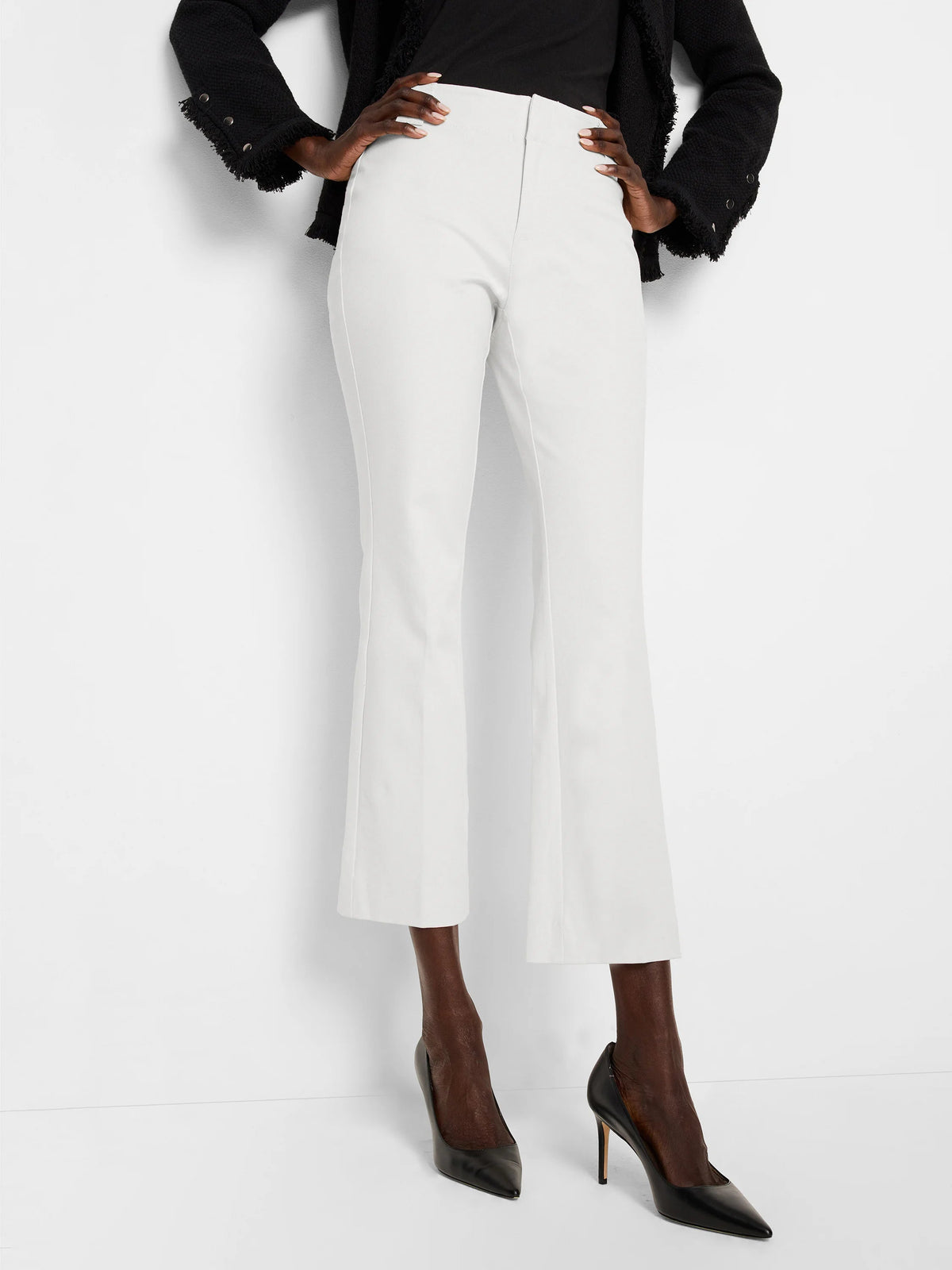 Plaza Demi Boot Cotton Bi-Stretch Ankle Pant