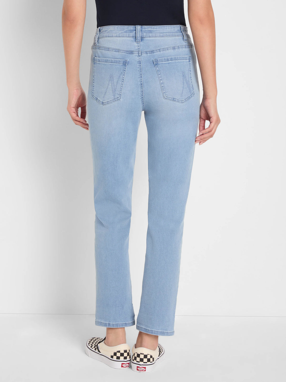 Mid Rise Girlfriend Jeans