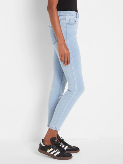 NZ Denim 28" Mid Rise Slim Ankle Jeans