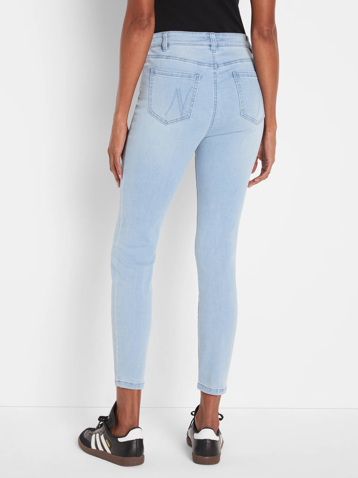 NZ Denim 28" Mid Rise Slim Ankle Jeans