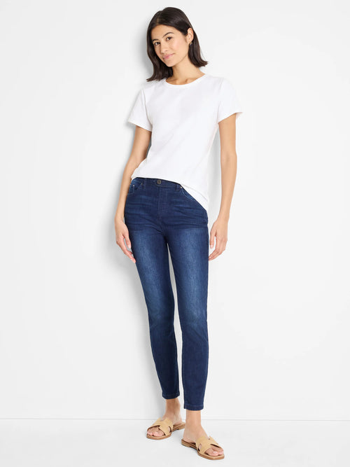 NZ Denim 28" Mid Rise Slim Ankle Jeans