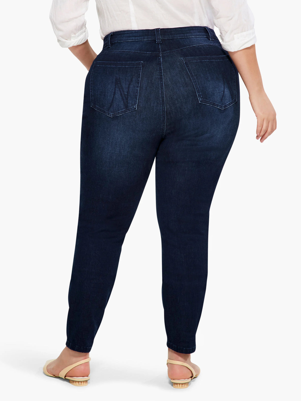 NZ Denim 28" Mid Rise Slim Ankle Jeans