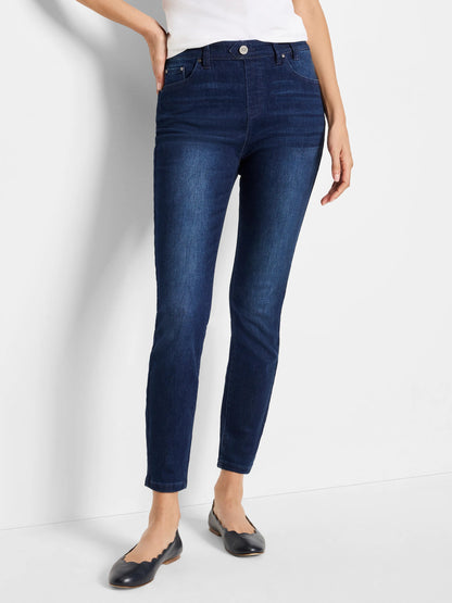 NZ Denim 28" Mid Rise Slim Ankle Jeans