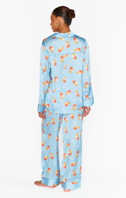 Classic PJ Set ~ Saint Spritz Silky