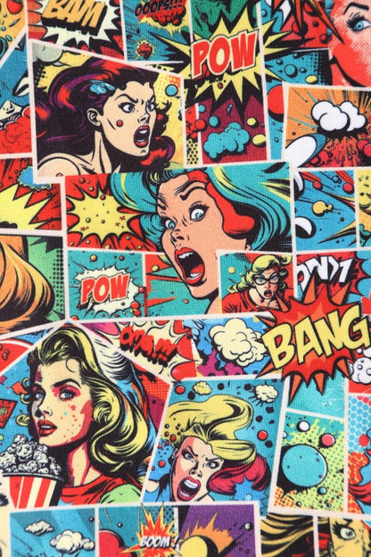 Matilda Comic Wrap Dress