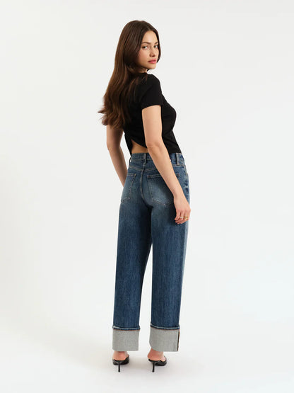 Daze Eastside Loose Cuff Jean