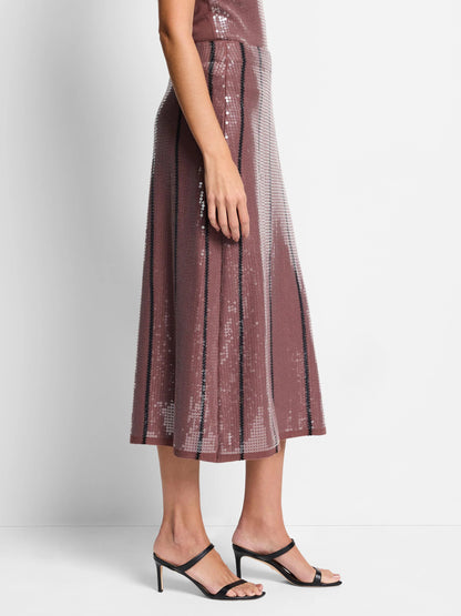 Sequin Knit Skirt