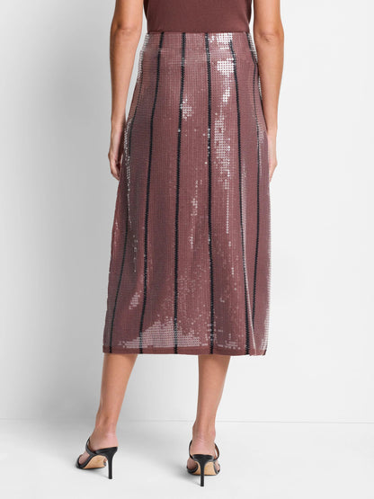 Sequin Knit Skirt