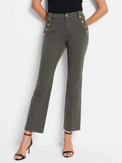 Demi Boot Sailor Plaza Ankle Pant