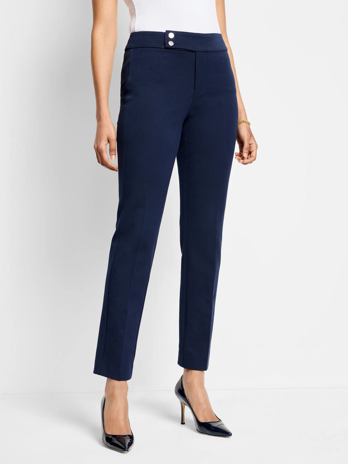 Copley Straight Bi-Stretch Ankle Pant