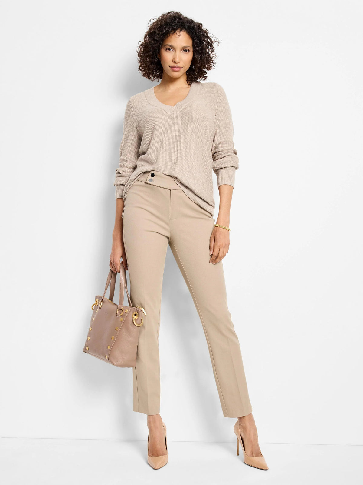 Copley Straight Bi-Stretch Ankle Pant