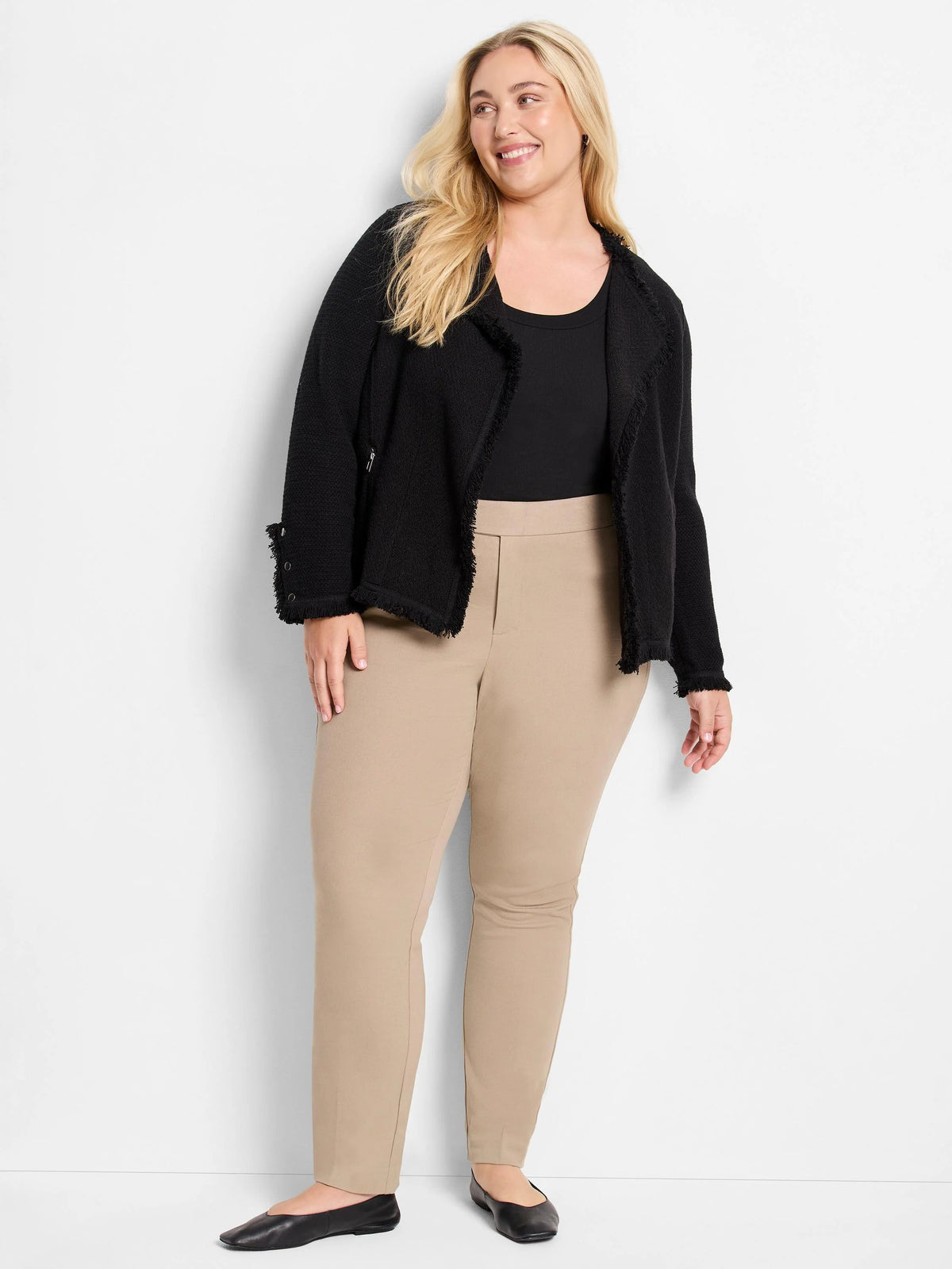 Copley Straight Bi-Stretch Ankle Pant