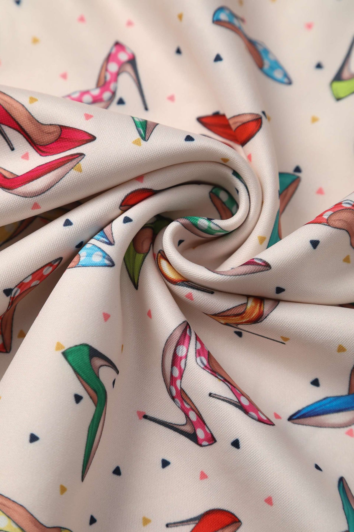 Lily Stiletto Print Off Shoulder Dress